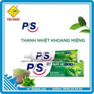 Kem đánh răng P/S trà xanh 100g