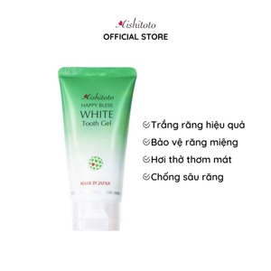 Kem Đánh Răng Trắng Răng Aishitoto Happy Bless White Tooth Gel (200g)