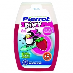 Kem đánh răng trẻ em 2 trong 1 Pierrot Piwy 75ml