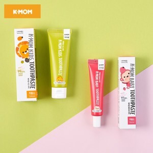 Kem đánh răng trẻ em không chứa Flouride K-mom - 6-36 tháng, 30g