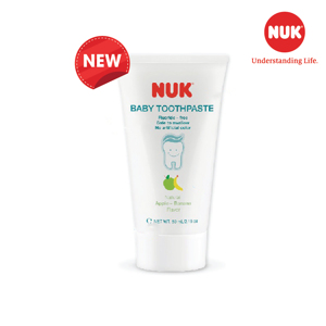 Kem đánh răng trẻ em không flouride NUK 3-36 tháng (50ml)
