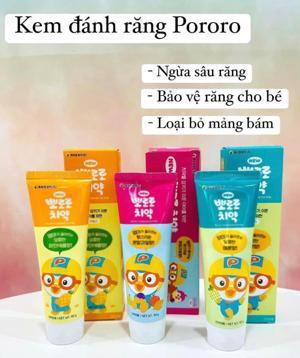 Kem đánh răng trẻ em pororo 90g