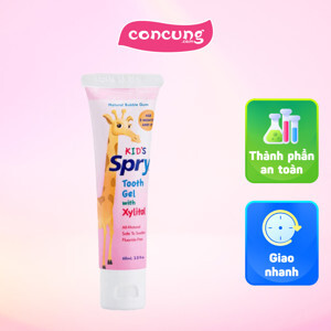 Kem đánh răng trẻ em với Xylitol – Spry