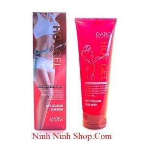 Kem đánh tan mỡ đùi và giảm mỡ bụng Slimming Hot Gel Dabo 200g