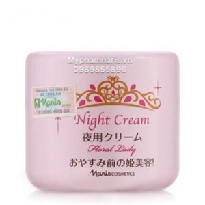 Kem đêm Naris Floral Lady Night Cream 49g