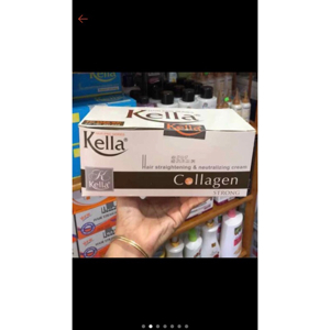 Kem duỗi tóc Kella Collagen