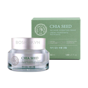 Kem Dưỡng Ẩm Chia Seed No Shine Hydrating ThefaceShop