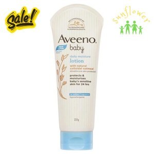 Kem dưỡng ẩm cho bé (lotion) Aveeno Baby Daily Baby Lotion 8oz 227g