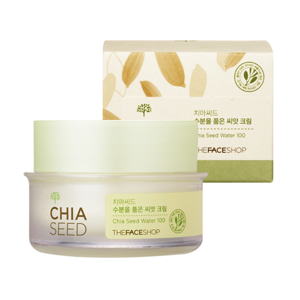 Kem dưỡng ẩm cho da khô Chia Seed Moisture Holding Seed Cream The Face Shop