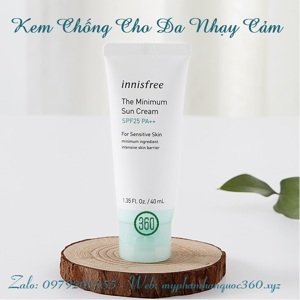 Kem dưỡng ẩm cho da khô nhạy cảm THE MINIMUM MOIST CREAM - INKDA0004