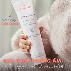 Kem dưỡng ẩm chống khô da Avène Cold Cream 100ml