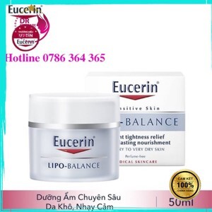 Kem dưỡng ẩm chuyên sâu Eucerin lipo balance