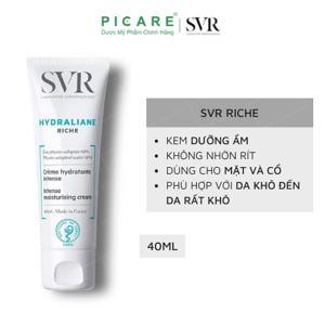 Kem dưỡng ẩm dành cho da khô đến rất khô SVR Hydraliane Riche 40ml