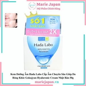 Kem dưỡng ẩm Hada Labo Gokujyun Hyaluronic Cream