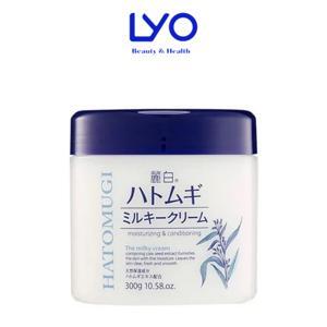 Kem Dưỡng Ẩm Hatomugi Moisturizing Conditioning The Milky Cream 300g