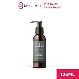 Kem dưỡng ẩm kiềm dầu Sukin Oil Balancing Mattifying Facial Moisturiser 125ml