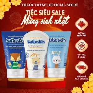 Kem dưỡng ẩm mềm da cho bé Kutieskin 30g