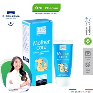 Kem Dưỡng Ẩm Môi, Trị Nứt Núm Vú Isis Pharma Mothercare 15Ml