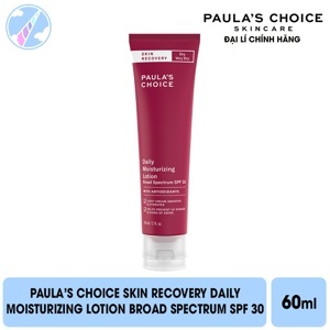 Kem dưỡng ẩm phục hồi da chống oxy hóa Paula's Choice Skin Recovery Daily Moisturizing Lotion SPF 30 60ml