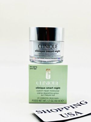 Kem dưỡng ẩm thông minh ban đêm Clinique Smart Night Custom Repair Moisturizer