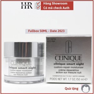 Kem dưỡng ẩm thông minh ban đêm Clinique Smart Night Custom Repair Moisturizer