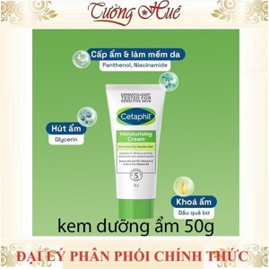 Kem Dưỡng Ẩm Toàn Thân Cetaphil Moisturising Cream 50G