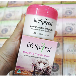 Kem dưỡng ẩm và làm mịn da LifeSpring placenta marine plus 100ml