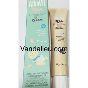 Kem dưỡng bảo vệ da AlbaVit Kids Protective Skin Cream 40g