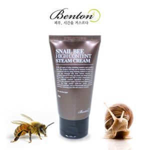 Kem dưỡng chỗng não hóa da BenTon Snail Bee High Content Steam Cream