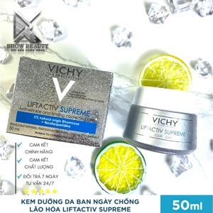 Kem dưỡng chống nhăn và làm săn chắc da ban ngày Vichy Liftactiv Supreme