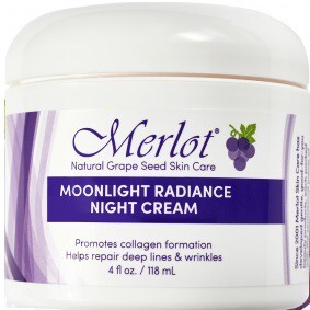 Kem đưỡng da ban đêm chống lão hóa Merlot Moonlight Radiance Night Cream 118ml