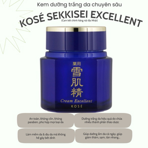 Kem dưỡng da ban đêm Kose Sekkisei (Kose Sekkisei) Cream Excellent 50g