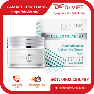 Kem dưỡng da ban ngày Eveline White Extreme 3D Day