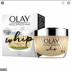 Kem dưỡng da chống lão hóa Olay Total Effects Whip