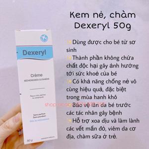 Kem dưỡng da đặc trị nẻ, chàm Dexeryl Pháp 50g