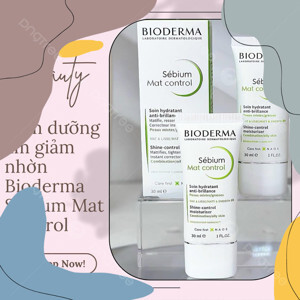 Kem dưỡng da kiềm dầu Bioderma Sebium Mat Control