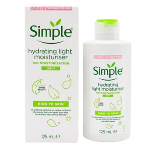 Kem dưỡng da Simple Kind To Skin Hydrating Light Moisturiser 125ml