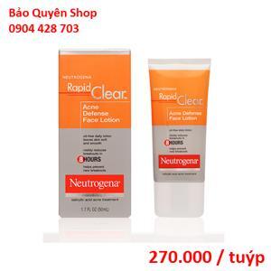 Kem dưỡng da trị mụn Neutrogena Rapid Clear Acne Defense Face Lotion 50ml