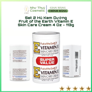 Kem dưỡng da Vitamin E Fruit of the Earth Skin Care Cream 113g