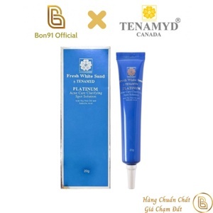 Kem dưỡng đặc trị mụn Tenamyd Platinum Acne Care Clarifying Cream 60g