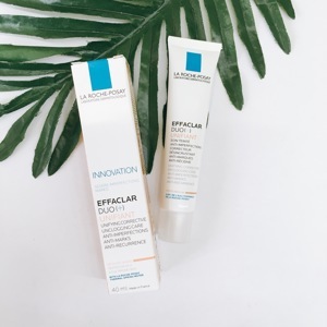 Kem dưỡng giảm mụn che khuyết điểm La Roche-Posay Effaclar Duo [+] Unifiant 40ml