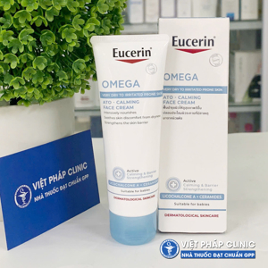 Kem dưỡng giảm viêm ngứa Ato Control 12% Omega Cream Eucerin 50ml