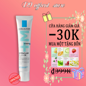 Kem dưỡng giúp giảm mụn La Roche-Posay Effaclar Duo+ 40ml