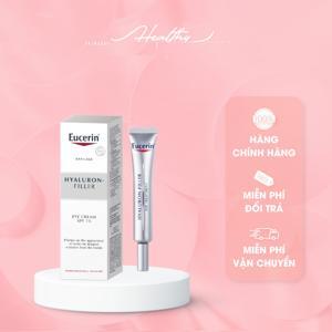 Kem dưỡng làm mờ vết nhăn vùng mắt Eucerin Hyaluron Eyes 15ml