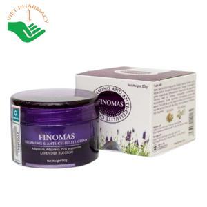 Kem dưỡng làm săn chắc da Finomas Slimming and Anti-Cellulite Cream 50g