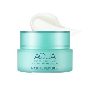 Kem dưỡng ẩm cho da hỗn hợp Nature Republic Super Aqua Max Fresh Watery Cream 80ml