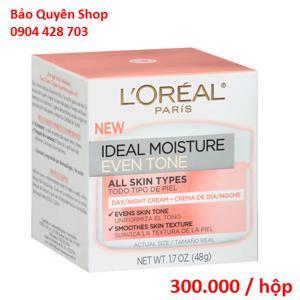 Kem dưỡng sáng da Loreal Ideal Moisture - 48g