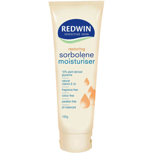 Kem dưỡng thể và làm sáng da redwin sorbolene moisturiser 100g