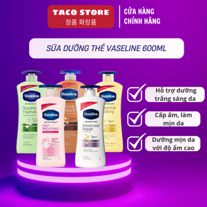 Kem dưỡng thể Vaseline (600ml)