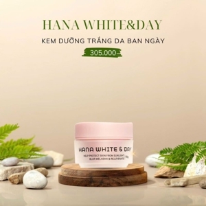 Kem dưỡng trắng da ban ngày Hana White & Day